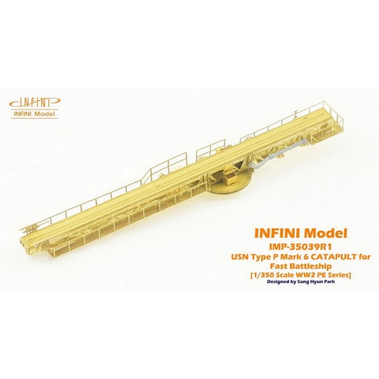 1/350 USN Type P Mark 6 Catapult set for Fast Battleship (PE) 1/350 USN Type P Mark 6 Catapult set for Fast Battleship (PE)