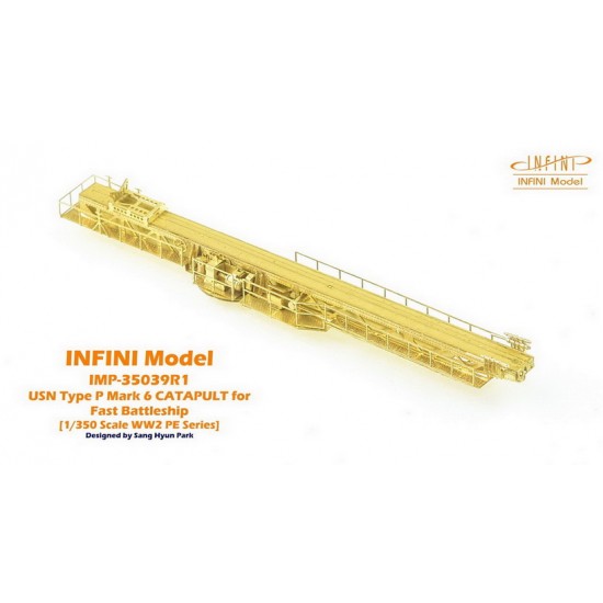 1/350 USN Type P Mark 6 Catapult set for Fast Battleship (PE) 1/350 USN Type P Mark 6 Catapult set for Fast Battleship (PE)