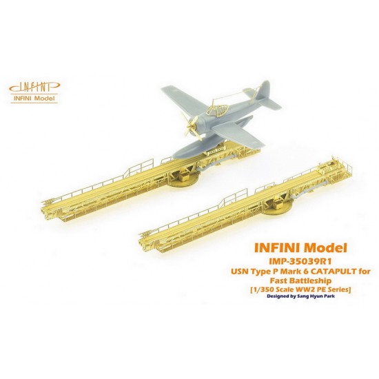 1/350 USN Type P Mark 6 Catapult set for Fast Battleship (PE) 1/350 USN Type P Mark 6 Catapult set for Fast Battleship (PE)