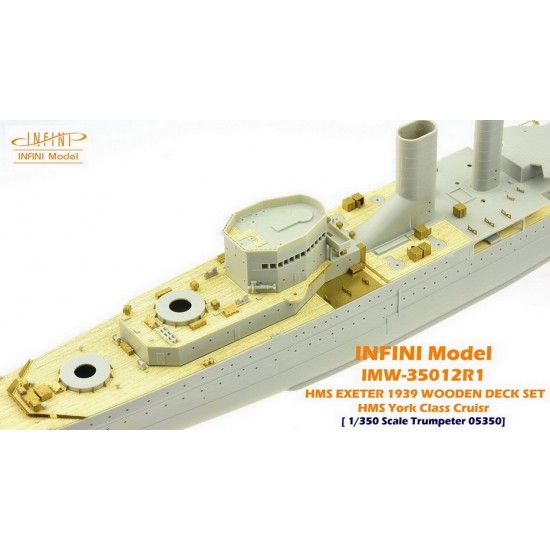 Trumpeter 05350 1/350 HMS Exeter Heavy Cruiser for sale online