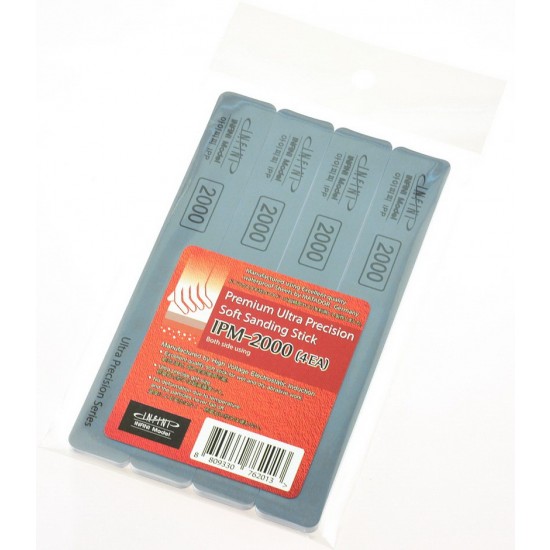 Premium Soft Sanding Stick (Matador) #2000 (4pcs) Premium Soft Sanding Stick (Matador) #2000 (4pcs)