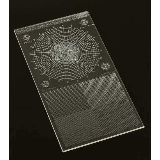 Clear Easycutting Type B (Clear See Thru) Clear Easycutting Type B (Clear See Thru)