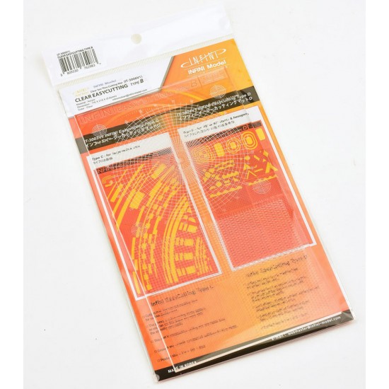 Clear Easycutting Type B (Clear See Thru) Clear Easycutting Type B (Clear See Thru)