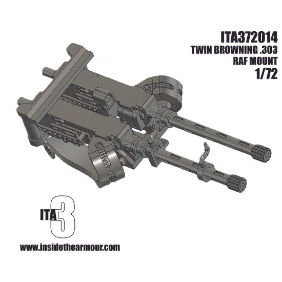 1/72 RAF Browning.303 Twin Mount 1/72 RAF Browning.303 Twin Mount