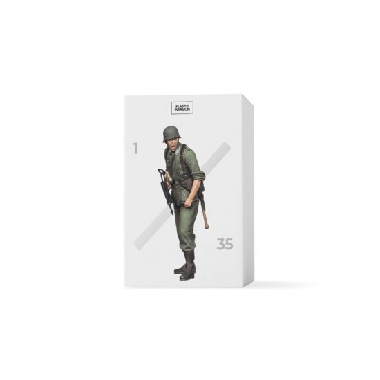1/35 German Soldier Otto Degen, Uniform in Field Grey (Dusty Faces resin figure) 1/35 German Soldier Otto Degen, Uniform in Field Grey (Dusty Faces resin figure)