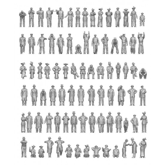 1/200 20th Century Civilians 1/200 20th Century Civilians