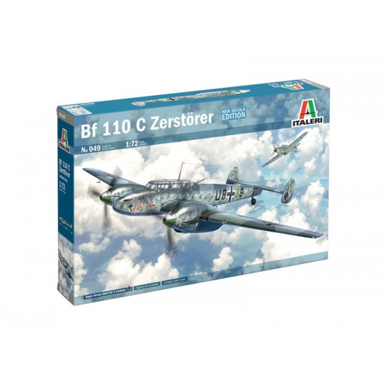1/72 Messerschmitt BF-110 C-3/C-4 Fighter-bomber 1/72 Messerschmitt BF-110 C-3/C-4 Fighter-bomber