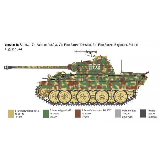 1/35 Sd Kfz. 171 Panther Ausf A 1/35 Sd Kfz. 171 Panther Ausf A