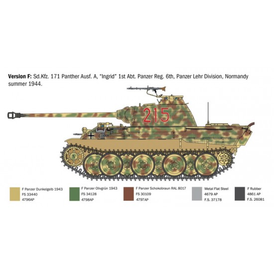 1/35 Sd Kfz. 171 Panther Ausf A 1/35 Sd Kfz. 171 Panther Ausf A