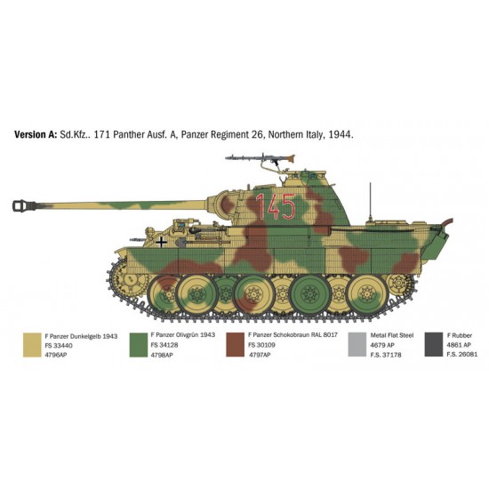 1/35 Sd Kfz. 171 Panther Ausf A 1/35 Sd Kfz. 171 Panther Ausf A