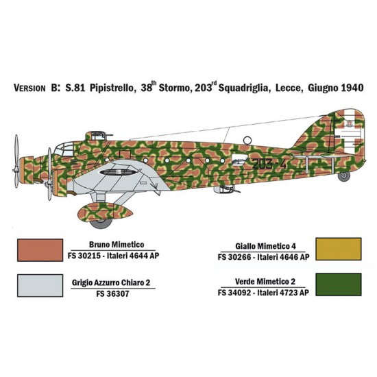 1/72 Savoia-Marchetti SM81 Pipistrello 1/72 Savoia-Marchetti SM81 Pipistrello