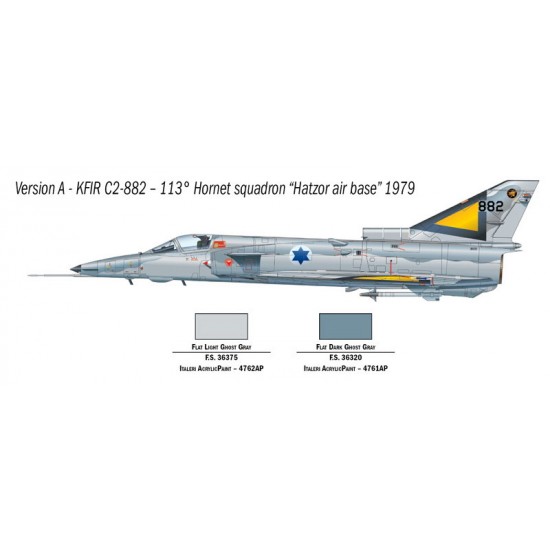 1/72 Israeli Air Force (IAF) Industries Kfir C.2 1/72 Israeli Air Force (IAF) Industries Kfir C.2