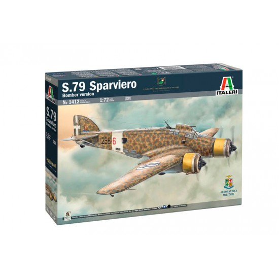 1/72 Savoia-Marchetti SM-79 Sparviero Bomber Version 1/72 Savoia-Marchetti SM-79 Sparviero Bomber Version