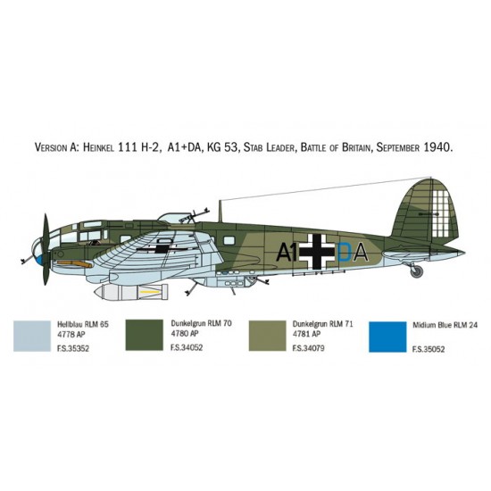 1/72 Heinkel He 111 H-6 Battle of Britain 80th Anniversary 1/72 Heinkel He 111 H-6 Battle of Britain 80th Anniversary