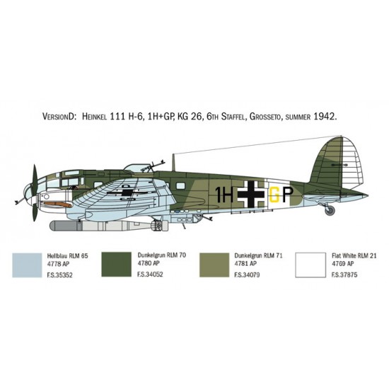 1/72 Heinkel He 111 H-6 Battle of Britain 80th Anniversary 1/72 Heinkel He 111 H-6 Battle of Britain 80th Anniversary