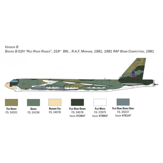 1/72 Boeing B-52H Stratofortress 1/72 Boeing B-52H Stratofortress