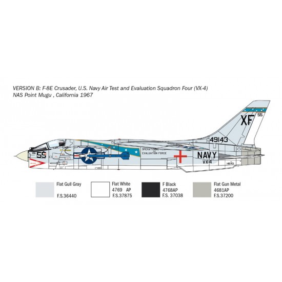 1/72 Vought F-8E Crusader Fighter Aircraft 1/72 Vought F-8E Crusader Fighter Aircraft