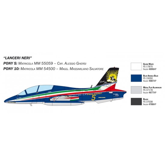1/72 Macchi MB 339 [PAN 60th Anniversary Special Livery] (3 kits)