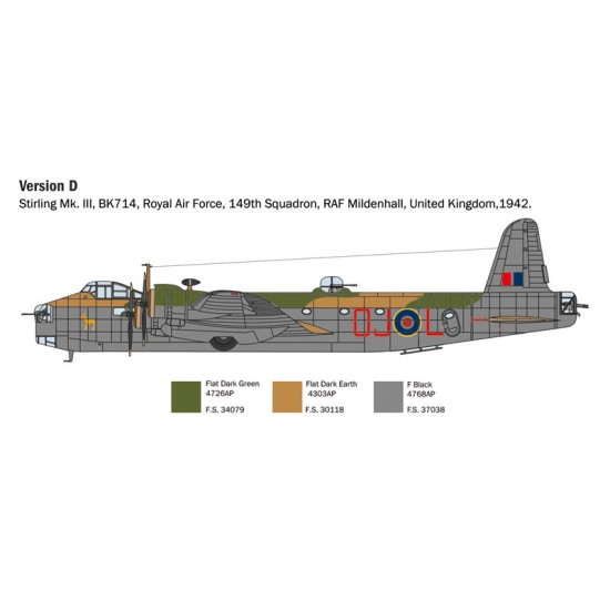 1/72 British Stirling Mk. III Bomber 1/72 British Stirling Mk. III Bomber