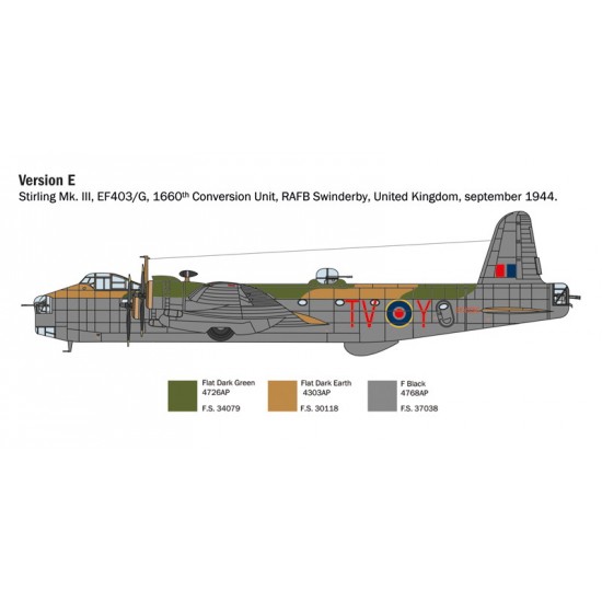 1/72 British Stirling Mk. III Bomber 1/72 British Stirling Mk. III Bomber