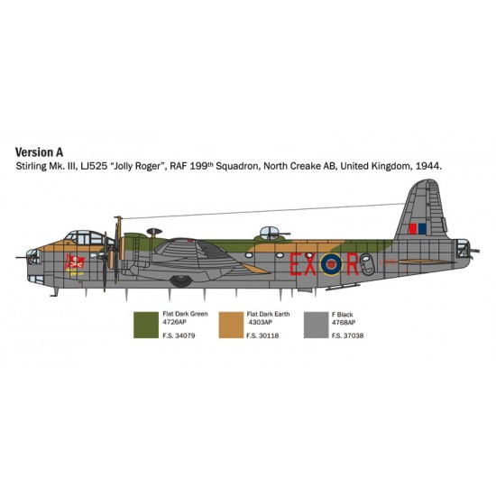 1/72 British Stirling Mk. III Bomber 1/72 British Stirling Mk. III Bomber