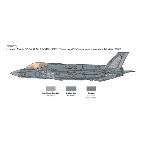1/72 Lockheed Martin F-35A Lightning II (Beast Mode) w/Australian Decals 1/72 Lockheed Martin F-35A Lightning II (Beast Mode) w/Australian Decals