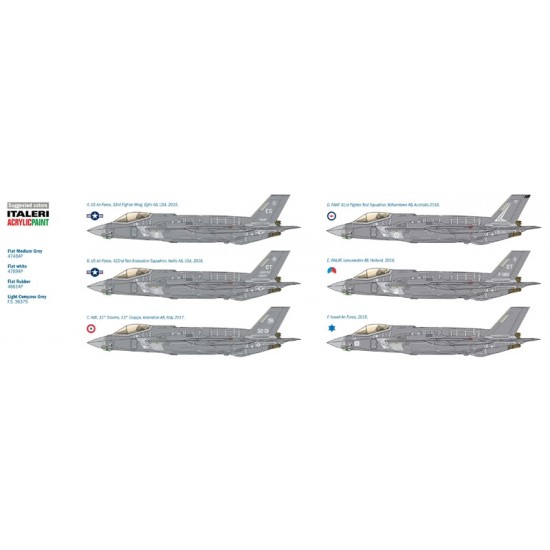 1/32 Lockheed-Martin F-35A Lightning II with RAAF Decals 1/32 Lockheed-Martin F-35A Lightning II with RAAF Decals