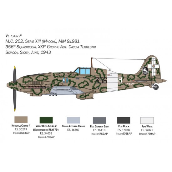 1/32 Macchi MC.202 Folgore Fighter 1/32 Macchi MC.202 Folgore Fighter
