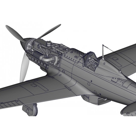 1/32 Macchi MC.202 Folgore Fighter 1/32 Macchi MC.202 Folgore Fighter
