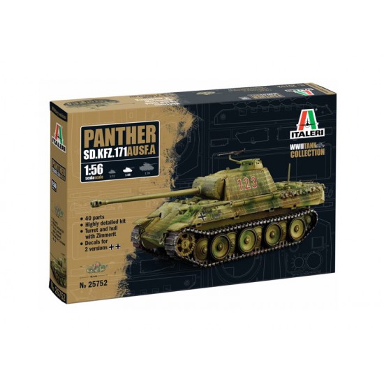 1/56 SdKfz.171 Panther Ausf.A Medium Tank 1/56 SdKfz.171 Panther Ausf.A Medium Tank