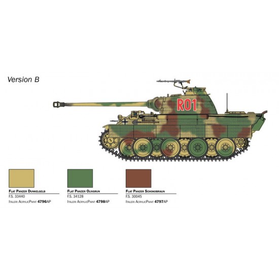 1/56 SdKfz.171 Panther Ausf.A Medium Tank 1/56 SdKfz.171 Panther Ausf.A Medium Tank