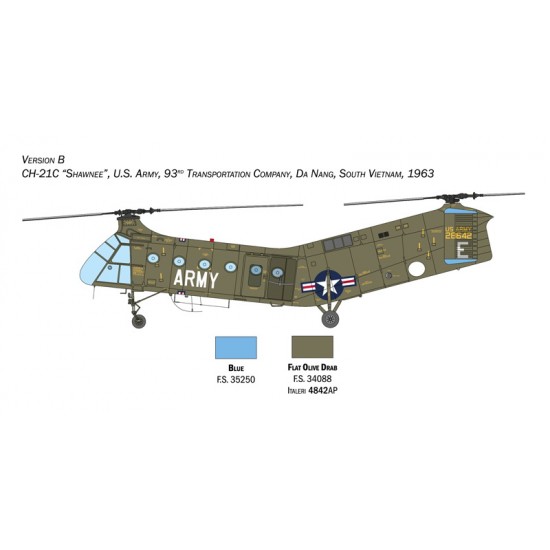 1/48 H-21C Flying Banana Gunship 1/48 H-21C Flying Banana Gunship