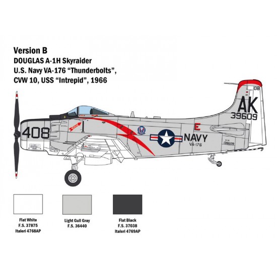 1/48 Douglas A-1H Skyraider 1/48 Douglas A-1H Skyraider