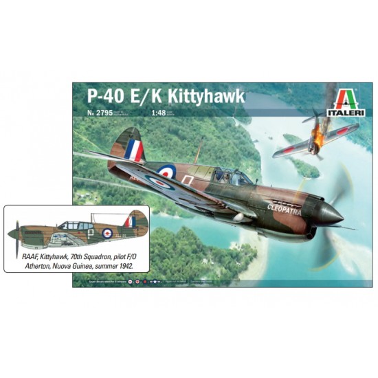 1/48 RAAF P-40E/K Kittyhawk (Australian Decals included) 1/48 RAAF P-40E/K Kittyhawk (Australian Decals included)