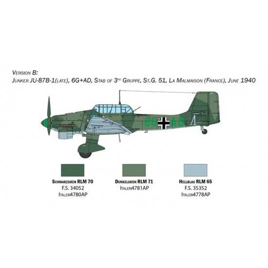 1/48 Junkers Ju-87B Stuka  [Battle of Britain 80th Anniversary]