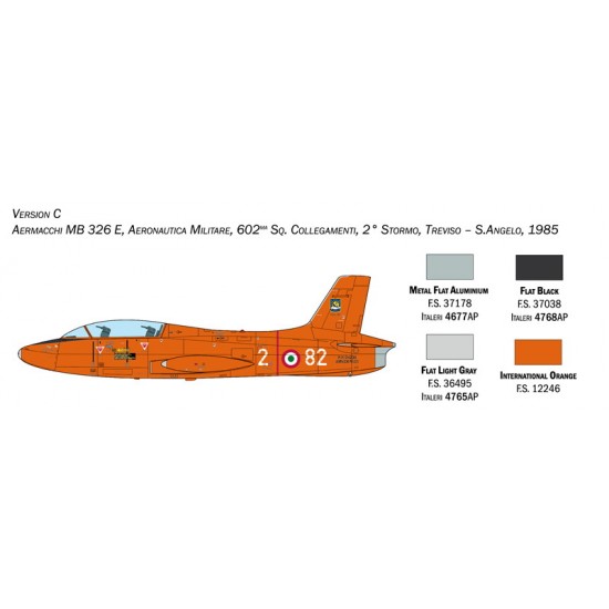 1/48 Aermacchi MB 326 Advanced Trainer
