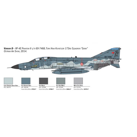 1/48 McDonnell Douglas RF-4E Phantom II 1/48 McDonnell Douglas RF-4E Phantom II