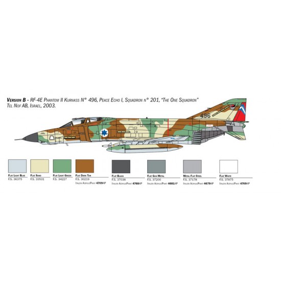 1/48 McDonnell Douglas RF-4E Phantom II 1/48 McDonnell Douglas RF-4E Phantom II