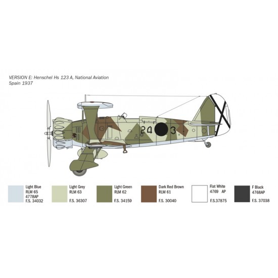 1/48 Henschel Hs 123 Dive Bomber 1/48 Henschel Hs 123 Dive Bomber