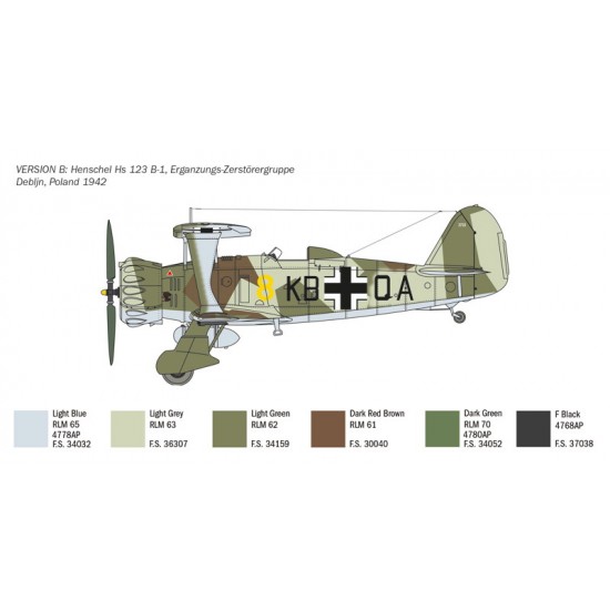 1/48 Henschel Hs 123 Dive Bomber 1/48 Henschel Hs 123 Dive Bomber