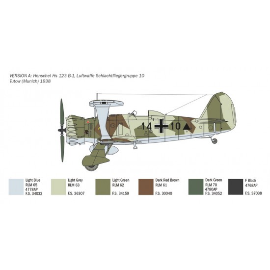 1/48 Henschel Hs 123 Dive Bomber 1/48 Henschel Hs 123 Dive Bomber