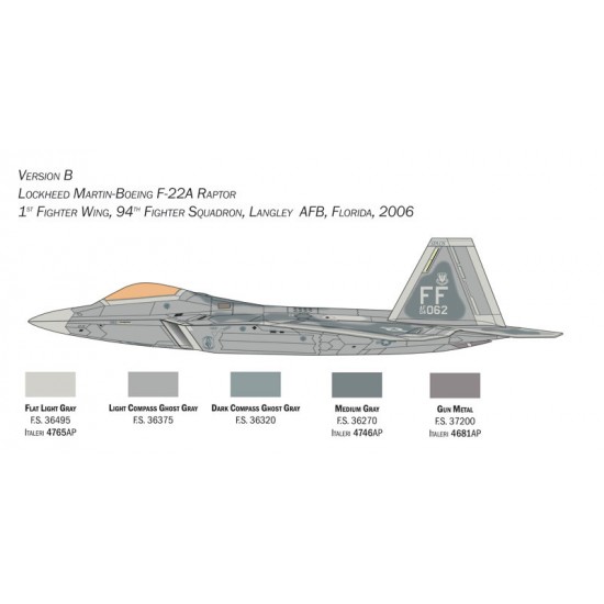 1/48 Lockheed Martin F-22A Raptor 1/48 Lockheed Martin F-22A Raptor