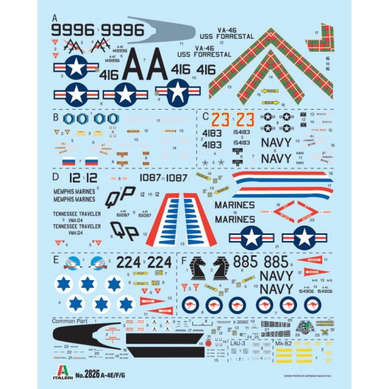 1/48 Douglas A-4E/F/G Skyhawk w/Australian Decals 1/48 Douglas A-4E/F/G Skyhawk w/Australian Decals