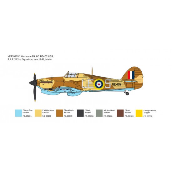 1/48 Hawker Hurricane Mk.II C 1/48 Hawker Hurricane Mk.II C