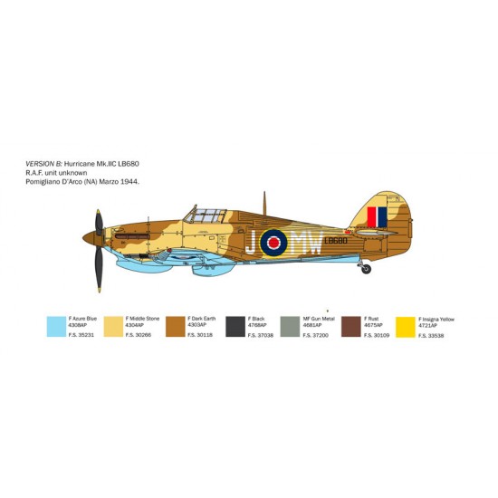 1/48 Hawker Hurricane Mk.II C 1/48 Hawker Hurricane Mk.II C