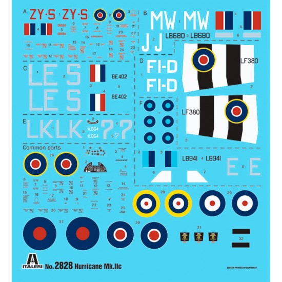 1/48 Hawker Hurricane Mk.II C 1/48 Hawker Hurricane Mk.II C