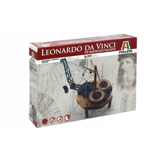 Leonardo Da Vinci The Marvellous Machines - Flying Pendulum Clock Leonardo Da Vinci The Marvellous Machines - Flying Pendulum Clock