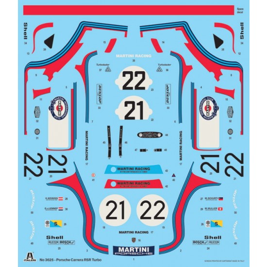 1/24 Porsche Carrera RSR Turbo 1/24 Porsche Carrera RSR Turbo
