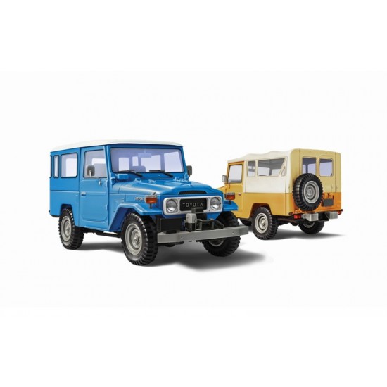 1/24 Toyota Land Cruiser BJ44 w/Soft/Hard Top Rubber Tyres 1/24 Toyota Land Cruiser BJ44 w/Soft/Hard Top Rubber Tyres