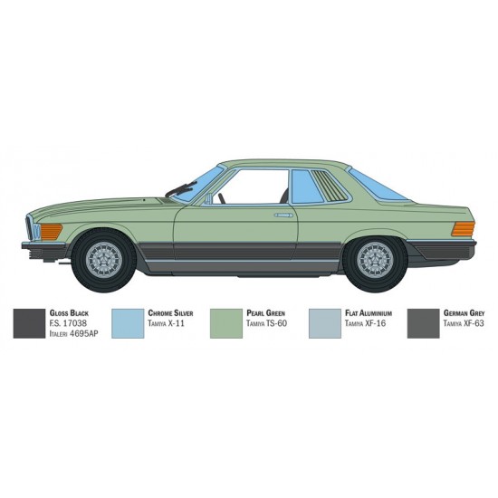 1/24 Mercedes Benz 500 SLC 1/24 Mercedes Benz 500 SLC
